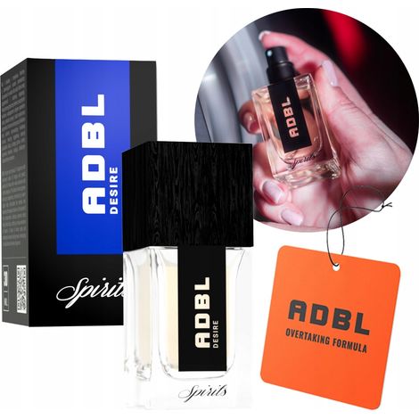 Colgante de perfume Adbl Spirits Desire + fragancia para coches (1/5)