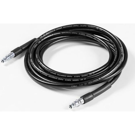 5M Tuyau à Haute Pression Flexible avec Raccord Connecteur Rapide de Nettoyeur Haute Pression pour Accessoire Tuyau de Rechange de Nettoyage d'eau (1/5)