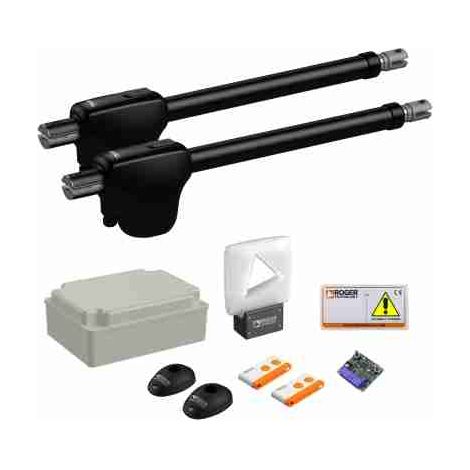Roger - KIT MOTORREDUCTOR MONOS4/220 PARA PUERTAS HASTA 4 MT - 230V