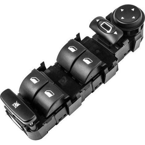 Bouton Leve Vitres Électrique pour Citroen C4 2004-2010 Interrupteur Principal 6554.HA (1/5)