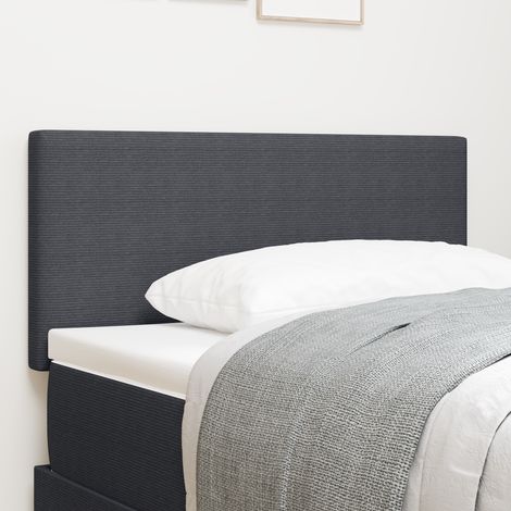 Maison Exclusive - Kopfteil Dunkelgrau 90 cm Cordstoff (1/5)
