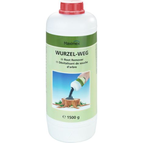 Destructeur de souche granulés inoffensifs 1500g – Accélère la décomposition naturelle – Élimine facilement les souches d'arbres