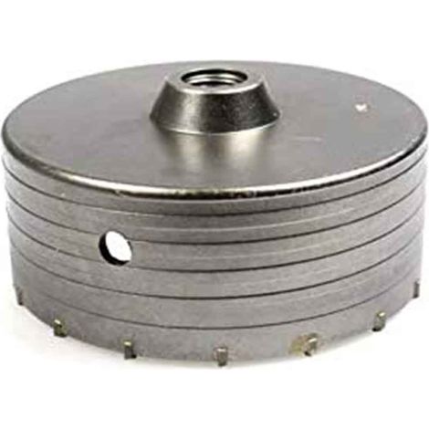 Fresa carotatrice a tazza in acciao ø 130 mm ø foro 25 mm per muro fai da te (1/3)