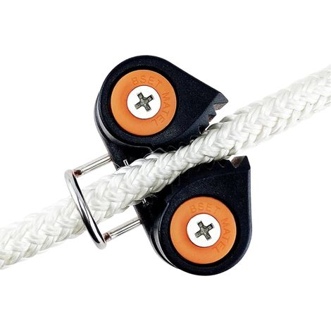 Taquet Coinceur - Auto Libération Rapide, Embrayage Corde Ligne 3-12mm, Matériel Bloqueur Nylon, Taquet Ancrage Kayak pour Bateau Canoë Voile Pêche Pêcheur (1/4)