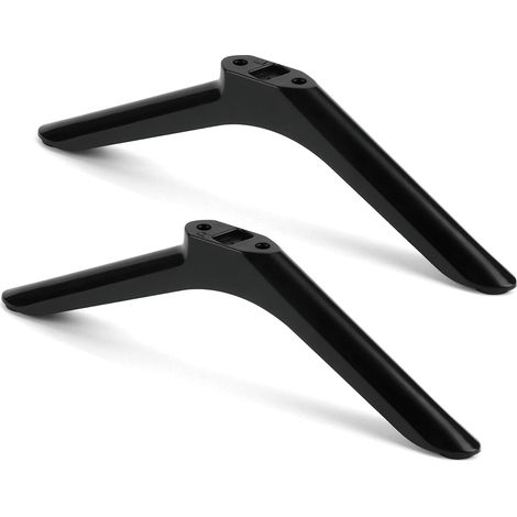 Pied TV Universel pour TCL Support TV avec Jeu Vis et Patins Antidérapants ABS Pied de Tele Compatible avec la Plupart des Téléviseurs de 32 Pouces (1/5)