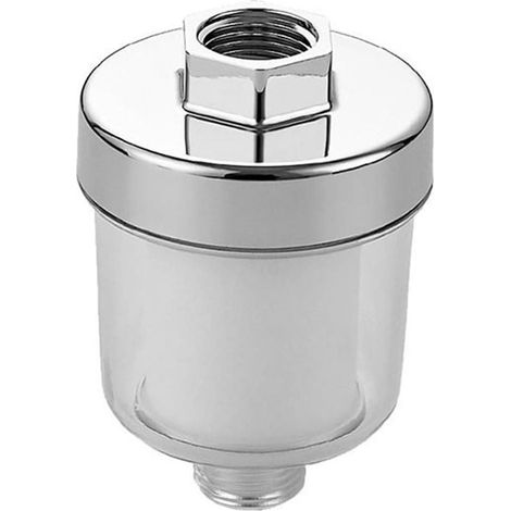 Filtre À Douche - Pour Pompe À Main Et Plafond - Compatible Robinetterie Cuisine - Matériau PC Et Coton PP - 9,5 X 6,5 Cm - 1 Pièce