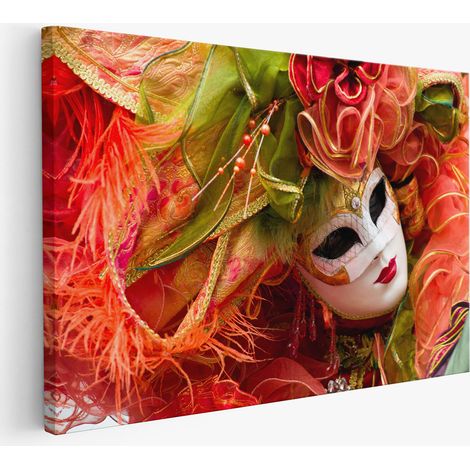 Tableau toile - Masque Venise (1/2)