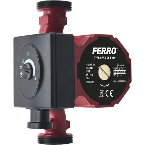 POMPE DE CIRCULATION POUR CHAUFFAGE CENTRAL GPA II 180 25-8