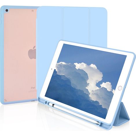 Hülle für iPad 9 8 7 Generation(10.2 Zoll, Model 2021/2020/2019,9./8./7.) blau (1/5)
