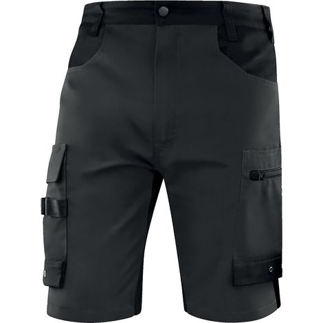 BERMUDA DE TRAVAIL MACH 5 COTON / POLYESTER DELTA PLUS - M5BE3STRGN XL