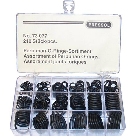 Pressol 73077 Assortimento o ring Contenuto 1 KIT