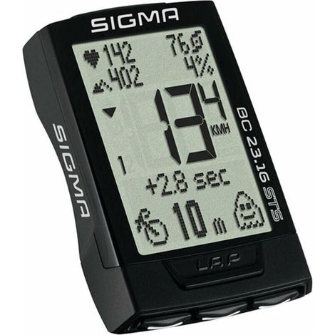 [GEBRAUCHT] B-Ware Sigma BC 23.16 STS Fahrradcomputer kabellos für Radsport Unisex 110g (1/2)
