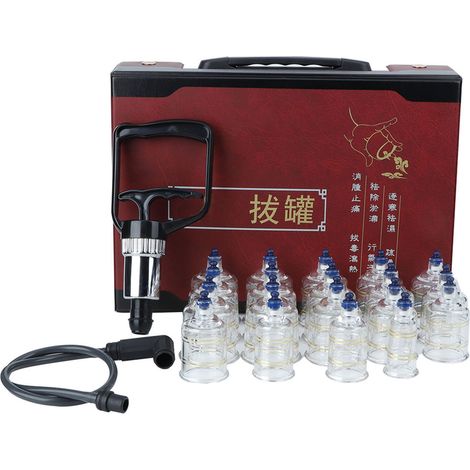 Lot de ventouses à vide Jarres de massage thérapie outils de ventouses pour soins corporels (1/5)