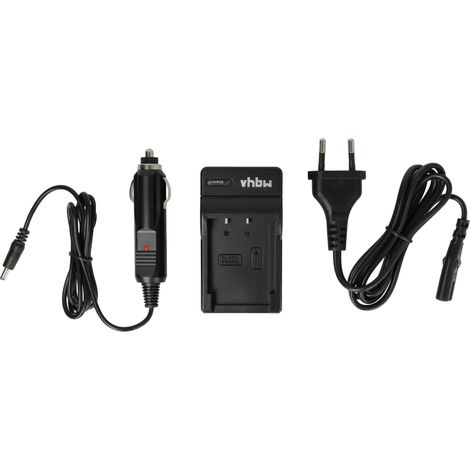 vhbw Ladegerät kompatibel mit Easypix aquapix W510 Kamera - Ladeschale, Kfz-Adapter Ladeanzeige (1/5)