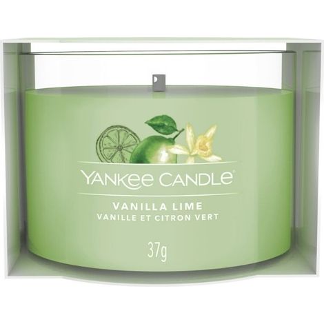 Yankee Candle Mini-Duftkerze Vanille-Limette 37 g (1/2)