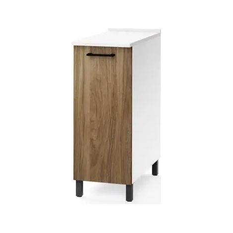 Mobile base per cucina Noce Naturale 1 anta Cm 30x50xH 85