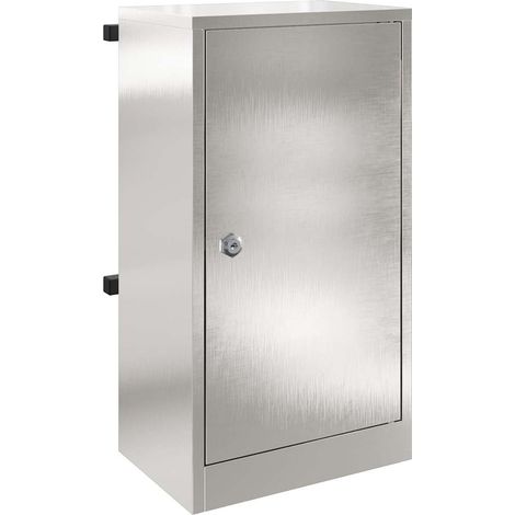 Maison Exclusive - Briefkasten mit Speicher Silber 30 x 20 x 55 c