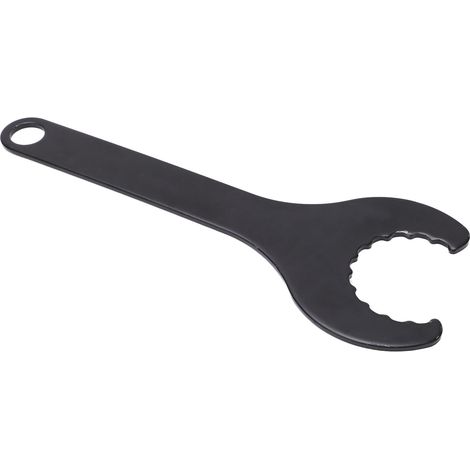Integrierte Fahrradkurbel aus Aluminiumlegierung mit Tretlager und Montageschlüssel für die Fahrradreparatur (1/5)
