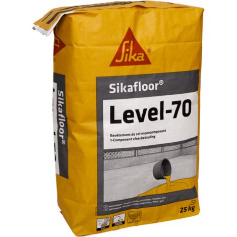 Pavimento SIKA Sikafloor Level-70 - 25 kg - Grigio
