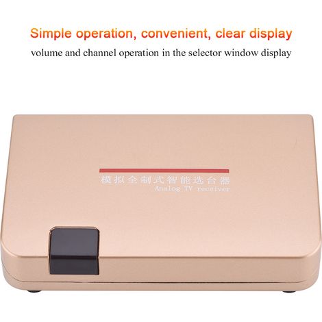 Convertisseur RF vers HDMI tous standards, adaptateur pour récepteur TV analogique, télécommande 100-240 V (VDE)