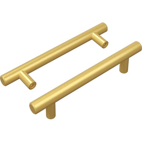 Cabinet Handle 2 pcs Gold 150 mm Stainless Steel vidaXL