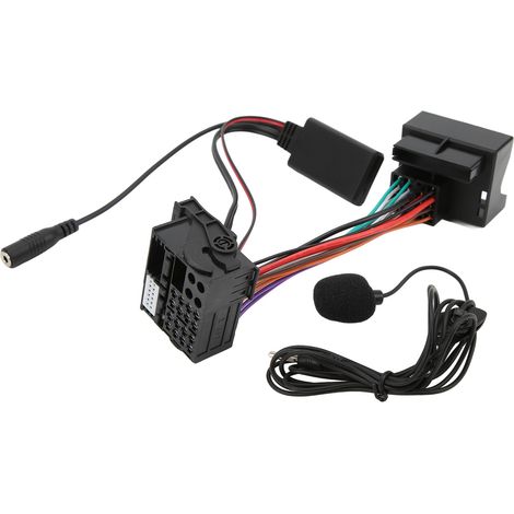 Adaptateur Bluetooth 5.0 Entrée Aux avec Micro et Câble Radio RD4, Remplacement Filaire Sans Fil pour Citroën C2 C3 C4 avec Câble d'Alimentation (1/5)