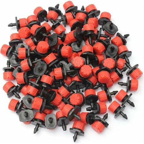 Sistema de riego por goteo de 200 piezas, sistema de riego por microgoteo ajustable, aspersor nebulizador para césped, jardín, jardín de hierbas, etc. (1/5)