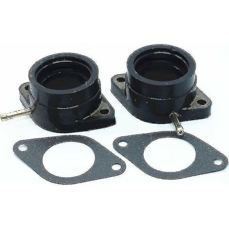 Carburetor Intake Manifold Boots For Yamaha Xs400 Xs 400 1977-1982 Xs400s Xs360 Xs400r Xs400h Xs400e Xs400g( )