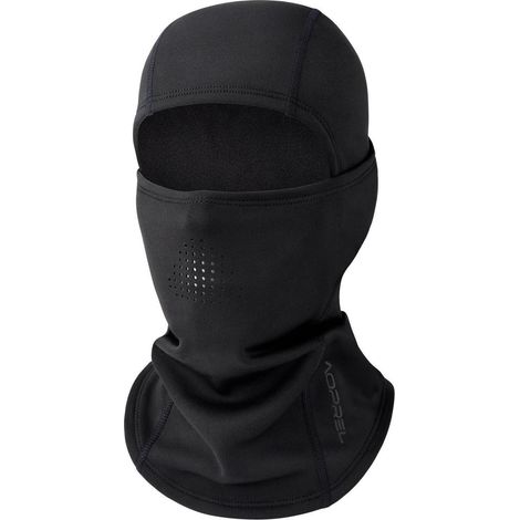Sturmhaube Winter Balaclava Herren Damen Winddicht Atmungsaktiv mit Laserperforation für Fahrrad, Skifahren, Motorrad Schwarz (1/5)