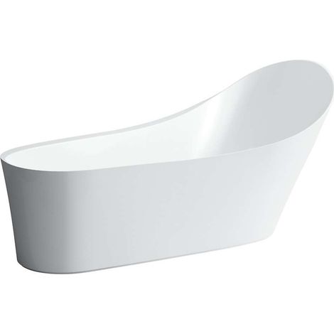LAUFEN Palomba Badewanne mit Whirlsystem, freistehend, (1/5)