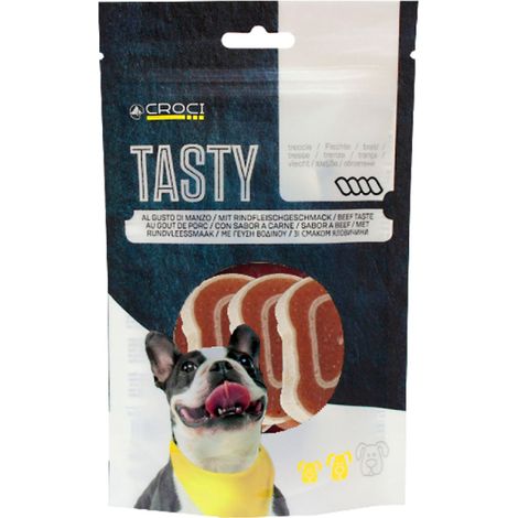 Snack Tasty Sushi gusto Merluzzo con Pollo per cani 12 confezioni da 80 g cad.