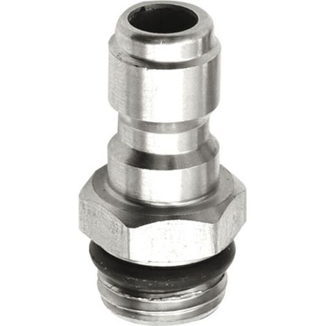1/4"-Schnellkupplung, 14-mm-Außengewinde auf 1/4"-Schnellkupplungsadapter für Seifensprüher an Hochdruckreinigern, Schaumlanze, Edelstahlkupplung
