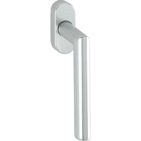HOPPE maniglia per finestra Amsterdam – Secustik, VK 7 x 32 – 42 mm, argento anodizzato., 1 pezzo, 102202067