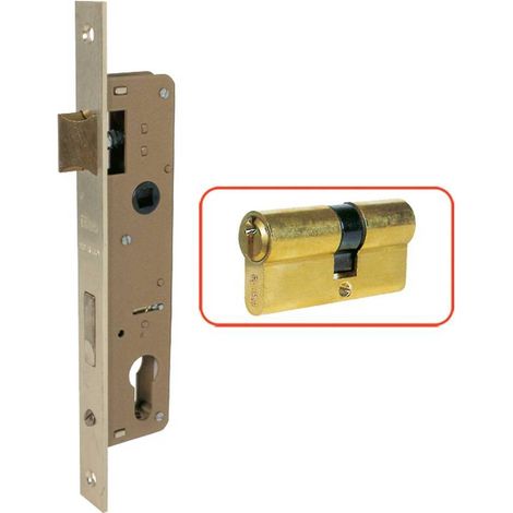 SERRATURA DA INFILARE PER PORTA IN LEGNO ART. 200 E 25