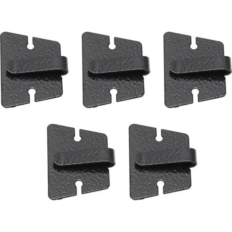 Support Microphone Voiture avec Clip Métal pour ICOM IC-2720H, Kenwood TM-241 et Autres Radios (1/5)