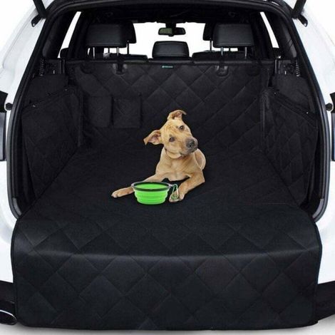 Housse De Coffre Pour Chien - 185 X 177 Cm - Imperméable Antidérapante Avec Rabat Pare-Chocs - Universelle Pour Break Suv 4X4 - 1 Pièce (1/5)