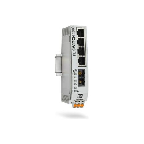 Switch Ethernet Phoenix Contact 4 Ports RJ45, 10/100Mbit/s 24V c.c. ( Prix pour 1 )