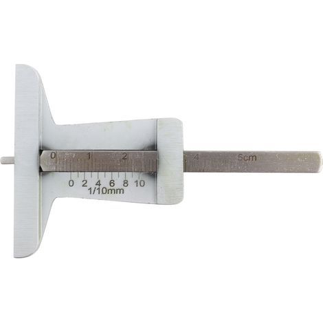 Jauge de profondeur de bande de roulement de pneu, compteur de pneu anti-impact de haute précision pour camion de moto (1/5)