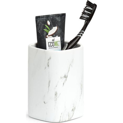 Becher aus Keramik für Zahnbürsten MARBLE