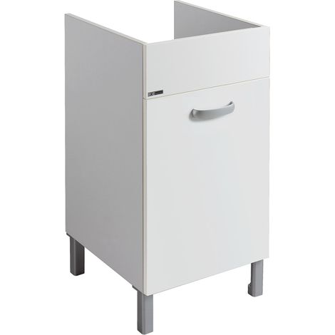 Mobile per Lavatoio DOMINA Bianco per Incasso 45x50 per Ceramica e Plastica (1/3)