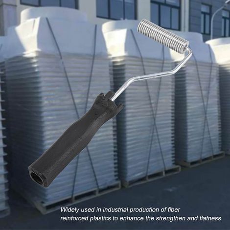 Rouleau à bulles en alliage d'aluminium et fibre de verre avec poignée ABS pour travail de résine GRP FRP (2175mm) (1/5)