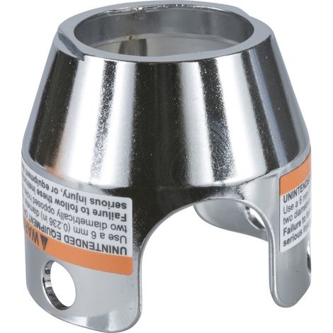 garde de protection - pour arret coup de poing - chromé - schneider zb5aa433 (1/3)