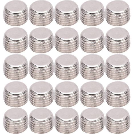 25 bouchons de tuyauterie à tête hexagonale, raccord pneumatique en fer 1/4 331