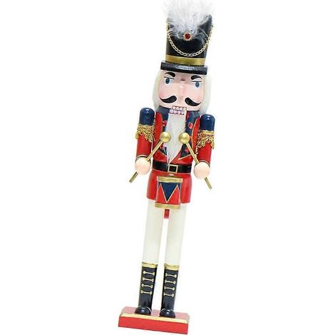 Voici une proposition de titre en français, respectant la limite de 190 caractères :

Lot de 40 cm de soldats casse-noisettes en bois, décorations de Noël, ornements festifs pour sapin et maison (126  (1/4)