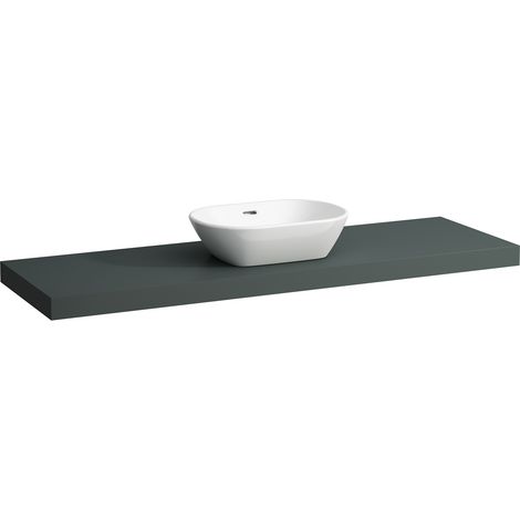 LAUFEN LANI Plan de toilette, une découpe au centre, (1/4)