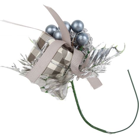 Künstlicher Glitzer-Weihnachtszweig, Weihnachtsdekoration für Zuhause (1/5)