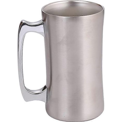 Bierbecher, Trinkbecher aus Edelstahl für Whisky, Wasser, Getränke und Spirituosen