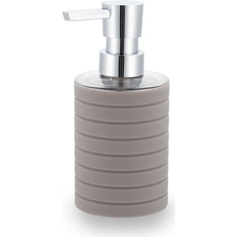 TrendLine Seifenspender Fido Taupe 250 ml Flüssigseifen-Spender Lotionspender