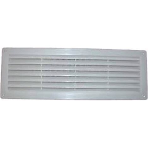 Griglia aerazione rettangolare in plastica - cm.38x15h.