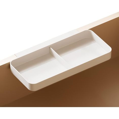 Organiseur à tiroirs - Boîte rangement multicompartiments suspendre Organisateur pour armoires et cuisine, appartement, dortoir, salon, bureau, étagères, armoire Grande Taille (1/5)